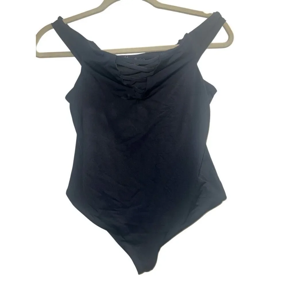 ✨Frankie's Bikinis Brooklyn One Piece Black Sz Large Bikini✨